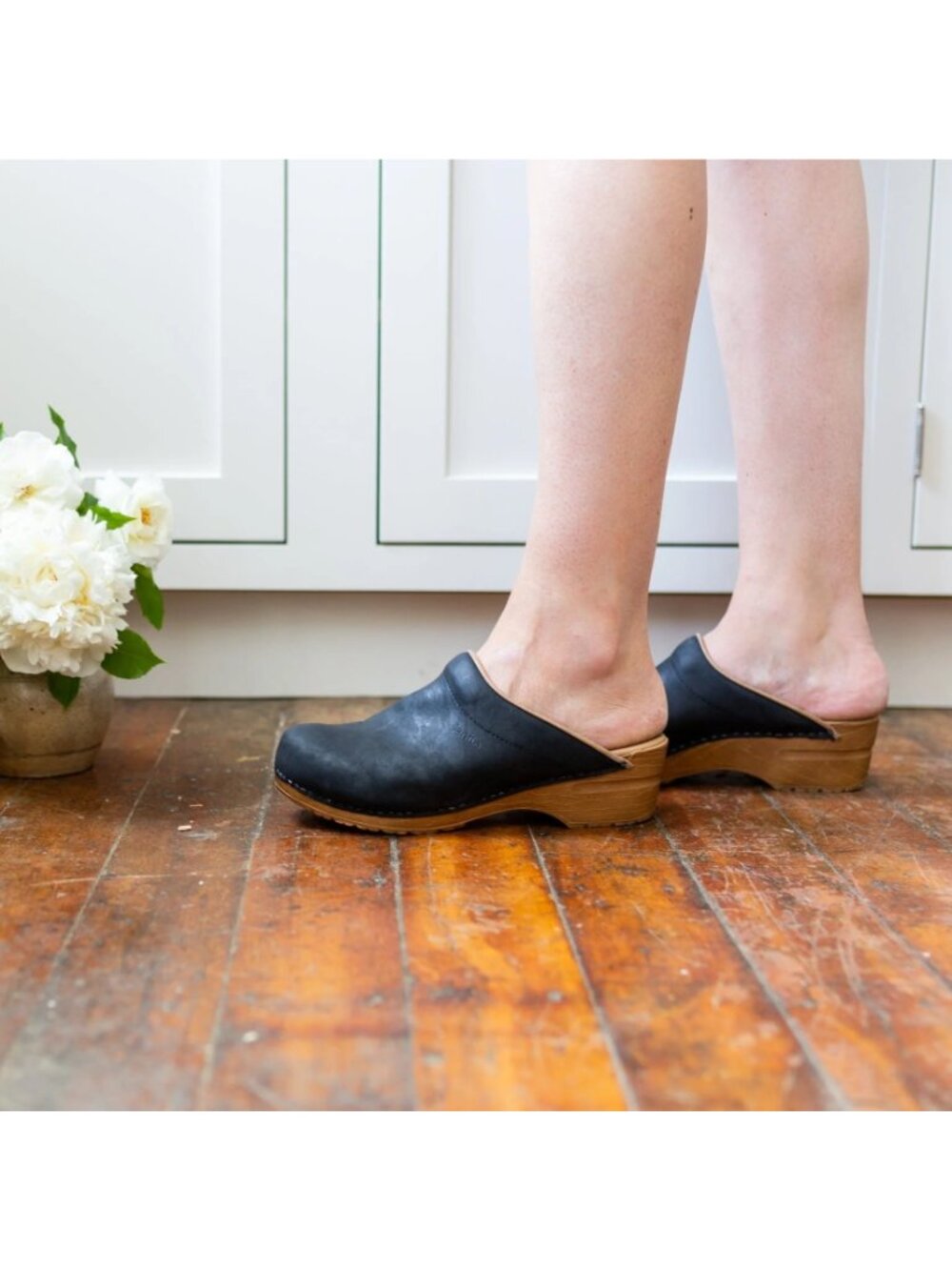 Sanita Ellis Women's Original Danish Clog in Black, Size US 10/EU 41